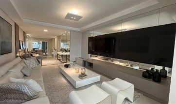 Apartamento Mobiliado, Frente Mar na Barra Sul em Balneário Camboriú/SC